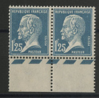 N° 180 PAIRE Neuve Sans Charnière ** (MNH) Cote110 € Type Pasteur Avec Bord De Feuille TB - Unused Stamps