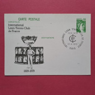 International Lawn-Tennis Club De France - Paris 27 Mai 1979 - Aushilfsstempel