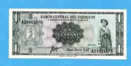 PARAGUAY UN GUARANIE 1 GUARANIE  BANKNOTE BILLETE CIRCULATED SOUTH AMERICA - Sonstige – Amerika