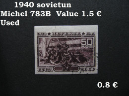 Russia Soviet 1940, Russland Soviet 1940, Russie Soviet 1940, Michel 783B, Mi 783B, Used   [06] - Used Stamps
