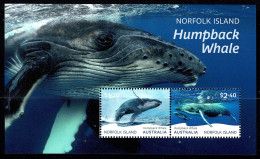 Norfolk Island 2024 Humpback Whales  Minisheet MNH - Norfolkinsel