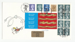 1996-97 Double Pmk STAMP BUG EVENT Multi Stamps COVER  Incl 34p PENNY BLACK ANNIV Sunderland , Northampton Insect - Briefe U. Dokumente