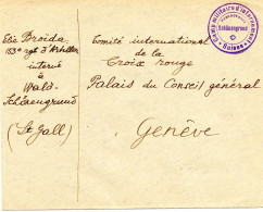 SUISSE. 1940... CAMP MILITAIRE D'INTERNEMENT DE  SCHONENGRUND - Documents