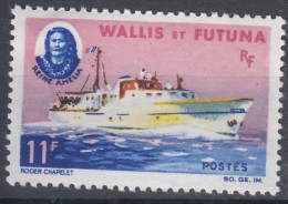 Wallis And Futuna 1965 Boats Ships Mi#206 Mint Never Hinged (sans Charnieres) - Unused Stamps
