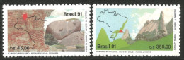 212 Brazil Dedo De Deus Eglise Pedra Pintada Church MNH ** Neuf SC (BRE-147b) - Otros & Sin Clasificación