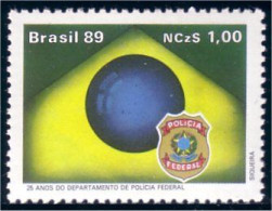 212 Brazil Police Federale MNH ** Neuf SC (BRE-29b) - Police - Gendarmerie