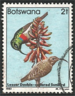 210 Botswana Oiseau Bird Vogel Uccello Lesser Double-colored Sunbird Bicolore (BOT-31b) - Botswana (1966-...)