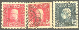 208 Bosnie Herzégovine 1912 Empereur Franz Josef (BOS-16) - Bosnien-Herzegowina