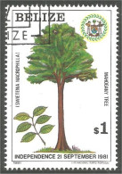 204 Belize Independence Arbre Tree Mahogany Acajou Caoba Mahonie Mahagoni Mogano (BLZ-52c) - Belice (1973-...)