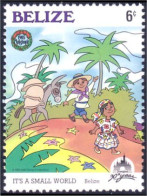 204 Belize Disney Ane Donkey MNH ** Neuf SC (BLZ-14b) - Burros Y Asnos