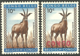 200 Congo Belge Antilope Roan Antelope MH-MNH *-** Neuf CH-SC (BLC-44a) - Ongebruikt