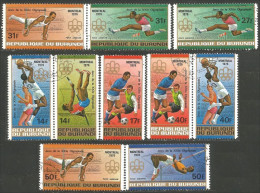 233 Burundi Basketball Football Soccer Montreal 1976 Olympiques Olympics (BUR-194) - Summer 1976: Montreal