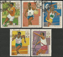 233 Burundi Football Soccer Basketball Mexico 1968 Olympiques Olympics (BUR-195) - Zomer 1968: Mexico-City