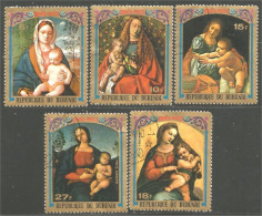 233 Burundi Noel Christmas Bellini Boltraffio Van Eyck (BUR-188) - Religione