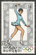 233 Burundi Patineuse Patinage Figure Skating (BUR-166) - Eiskunstlauf