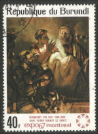 233 Burundi Montreal Expo 67 Rembrandt Saint Peter Pierre Christ (BUR-160) - 1967 – Montreal (Canada)