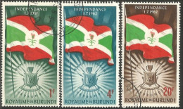 233 Burundi Drapeaux Flags MNH ** Neuf SC (BUR-135) - Stamps