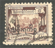 232 Burma Elephant Elefant Elefante Olifant Norsu (BRM-43) - Myanmar (Birmanie 1948-...)