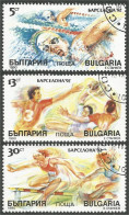 230 Bulgarie Swimming Natation Handball Running Hurdles Course Haies (BUL-424) - Pallamano