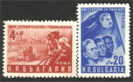 230 Bulgarie 1950 Peace Conference Paix Staline Staline MVLH * Neuf CH Très Légère (BUL-249) - Ungebraucht