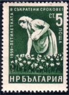 230 Bulgarie Coton Cotton Travailleur Worker (BUL-191) - Textile