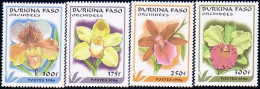 228 Burkina Faso Orchidees Orchids MNH ** Neuf SC (BRF-13a) - Burkina Faso (1984-...)