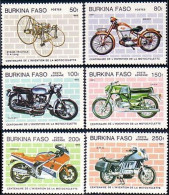 228 Burkina Faso Motos Motorcycles Motocyclettes MNH ** Neuf SC (BRF-18) - Motorräder