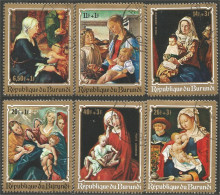 233 Burundi Durer Bpticelli El Greco Weyden Velasquez Van Cleve (BUR-314) - Religione