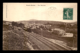 ALGERIE - SOUK-AHRAS - VUE GENERALE - TRAIN SUR LES VOIES DE CHEMIN DE FER - Souk Ahras