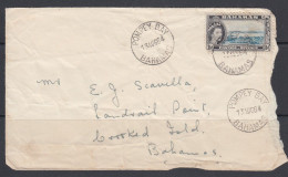 Bahamas Postmark - Pompey Bay 1964 On Cover - 1859-1963 Colonia Britannica