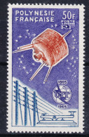 French Polynesia Polinesie 1965 Airmail Poste Aerienne Satellite Mi#44 Mint Never Hinged (sans Charnieres) - Ungebraucht