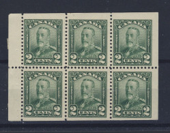 6x Canada Scroll Stamps: #150a-2c BP Of 6 MH VF Guide Value = $45.00 - Volledige Velletjes