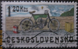 CZECHOSLOVAKIA 1975 ~ S.G. 2238, ~ MOTORCYCLES. ~ VFU #03194 - Used Stamps