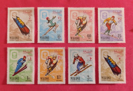 1968 Manama - Serie MNH - Winter 1968: Grenoble