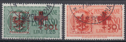 Germany Occupation Of Laibach (Slovenia) 1944 Mi#29-30 CTO Cancel - Bezetting 1938-45