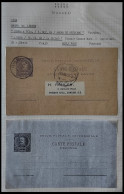 1904 PORTUGAL AZORES AÇORES ANGRA TO LONDON UK KING CARLOS I 20 + 20 Rs REPLY PAID POSTAL STATIONERY - Angra