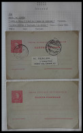 1904 PORTUGAL AZORES AÇORES ANGRA TO LONDON UK KING CARLOS I 20 Rs POSTAL STATIONERY - Angra