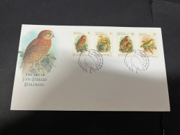 6-3-2024 (2 Y 19) Australia  Christmas Island - FDC 2018 (1 Cover) - Birds - Christmas Island