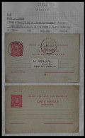 1904 PORTUGAL AZORES AÇORES ANGRA TO LONDON UK KING CARLOS I 25 + 25 Rs REPLY PAID POSTAL STATIONERY - Angra