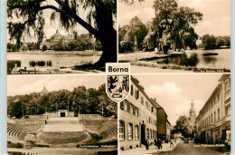 73962603 Borna__Leipzig Breiter Teich Oberschule Freilichtbuehne Volksplatz Erns - Borna