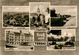 73962500 Torgau Panorama Schloss Hartenfels Platz Der Begegnung An Der Elbe Rath - Torgau