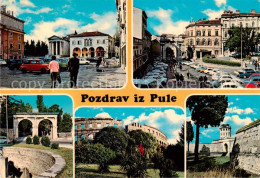 73847597 Pula Pola Croatia Ortsansichten Schloss Arena Ruine  - Croatie