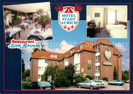 73775330 Aurich Ostfriesland Restaurant Tom Brook Hotel Stadt Aurich Gastraum Zi - Aurich