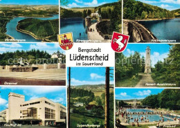 73199152 Luedenscheid Ehrenmal Jugendherberge Homert-Aussichtsturm Luedenscheid - Lüdenscheid