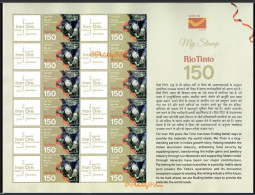 India 2023 Rio Tinto, Mining Industry, Iron Ore, Titanium, Lithium, Copper ,Diamond ,Mineral ,Biodiversity, MNH (**) - Unused Stamps