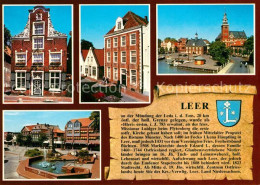 73199006 Leer Ostfriesland Haus Samson Heimatmuseum Hafen Waage Rathaus Leer Ost - Leer