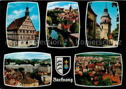 73197779 Backnang Rathaus Stadtturm Telefunken-Werke  Backnang - Backnang