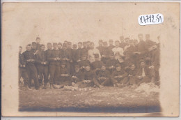 MOURMELON-LE-GRAND- CARTE-PHOTO- NOS BRAVES SOLDATS - Camp De Châlons - Mourmelon