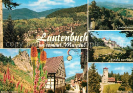 73196790 Lautenbach Gernsbach Lautenfelsen Schloss Eberstein Teufelsmuehle Laute - Gernsbach