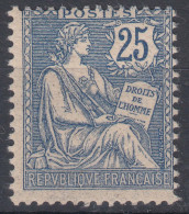 France 1902 Mouchon Yvert#127 Mint Hinged (avec Charniere) - 1900-02 Mouchon